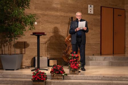 Odprtje razstave; Foto: Mariia Bortiakova, arhiv Občine Sežana